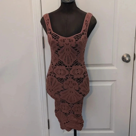 Free People Medallion Crochet Dress - Picture 2 of 9